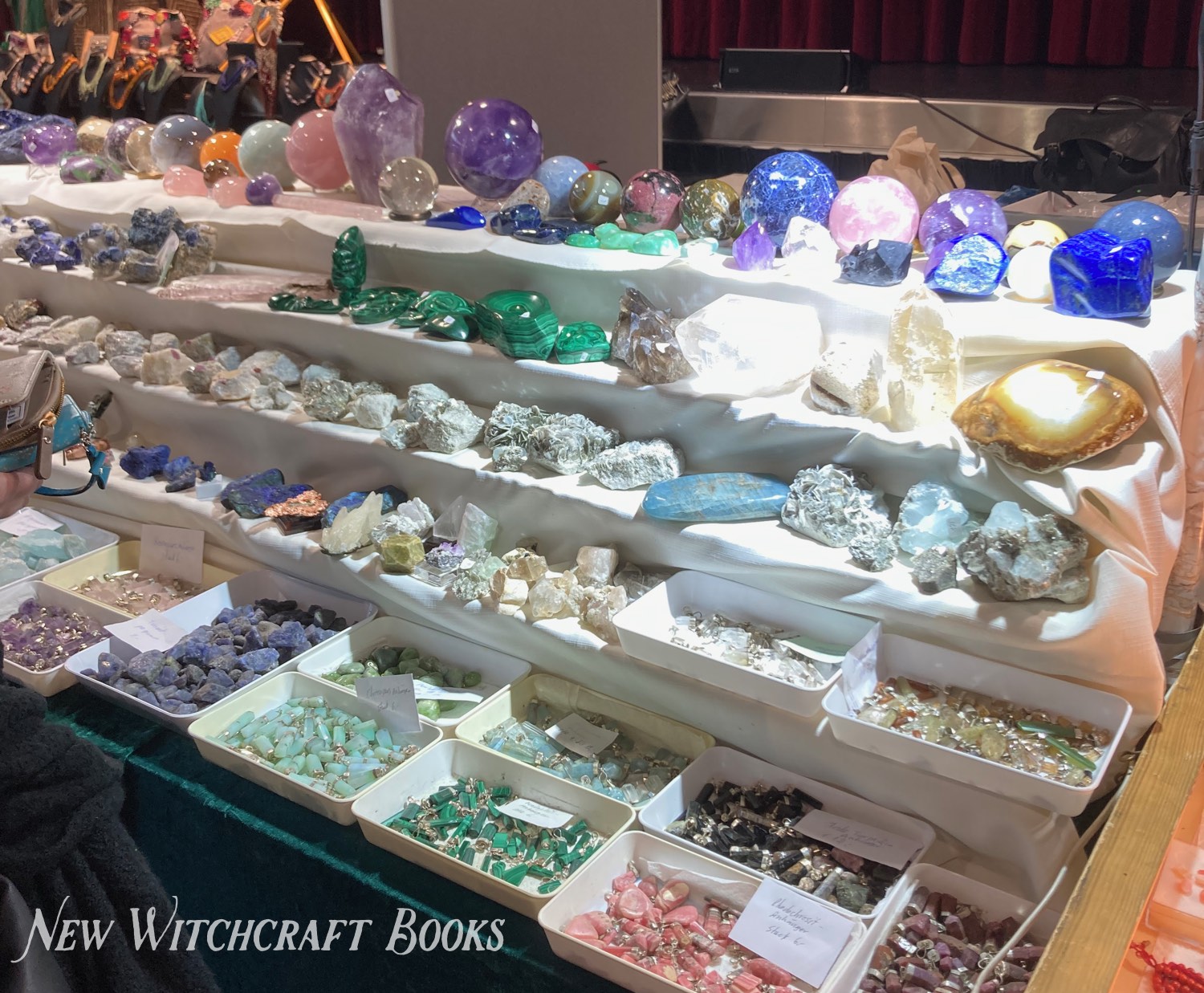 At a gemstone fair