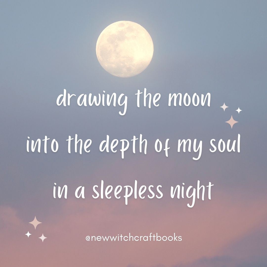 Poem: Drawing the moon