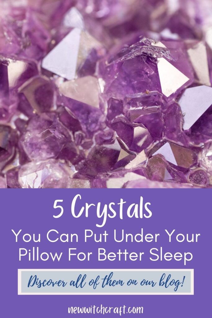 Put one of these 5 Crystals under your pillow for better sleeping!