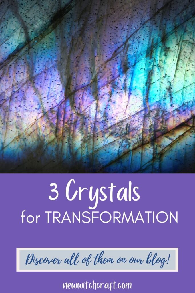 Check out 3 crystals can help you with your personal transformation and even support the transformation process!